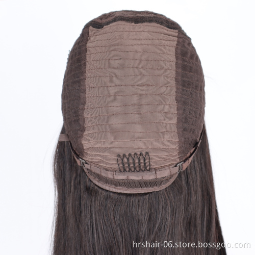 Brazilian Virgin Human Hair Wigs,Brazilian Straight Wave Wigs 4X4 Cuticle Aligned Lace Closure Wig